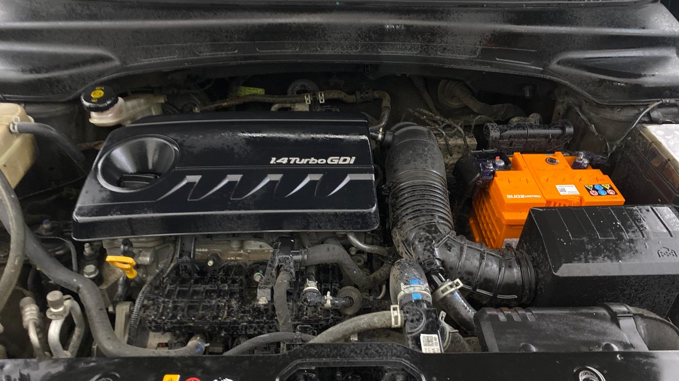 2021 Hyundai Creta SX (O) 1.4 TURBO DCT, Petrol, Automatic, 88,756 km, Engine View