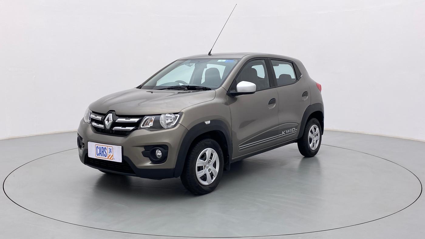 2019 Renault Kwid RXT 1.0 EASY-R AT OPTION, Petrol, Automatic, 11,952 km, Left Front Diagonal