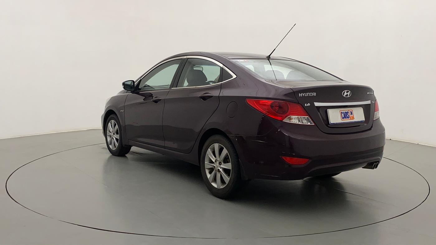 2013 Hyundai Verna FLUIDIC 1.6 VTVT SX, Petrol, Manual, 82,257 km, Left Back Diagonal