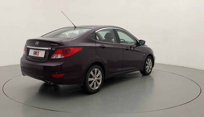 2013 Hyundai Verna FLUIDIC 1.6 VTVT SX, Petrol, Manual, 82,257 km, Right Back Diagonal