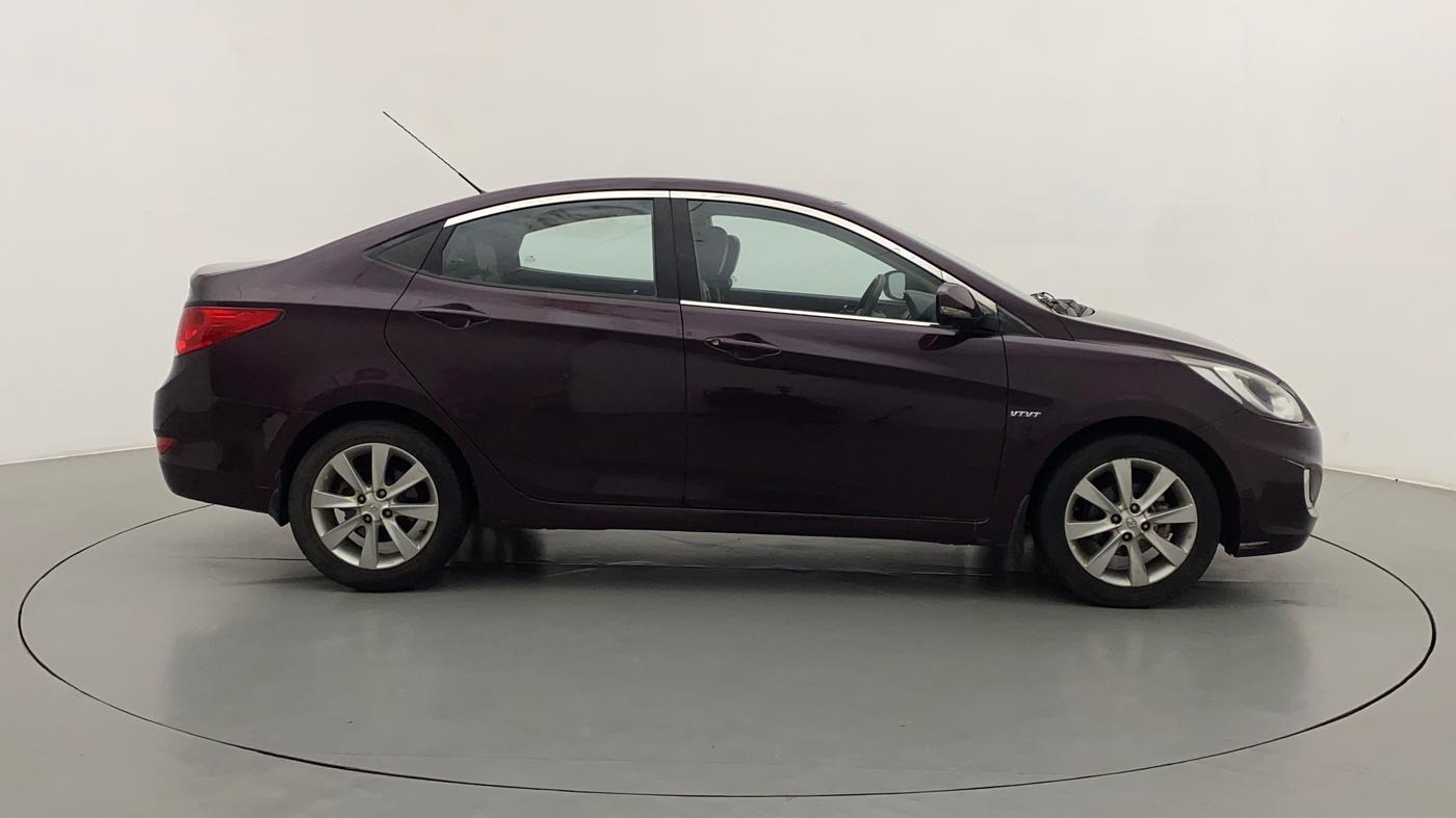 2013 Hyundai Verna FLUIDIC 1.6 VTVT SX, Petrol, Manual, 82,257 km, Right Side