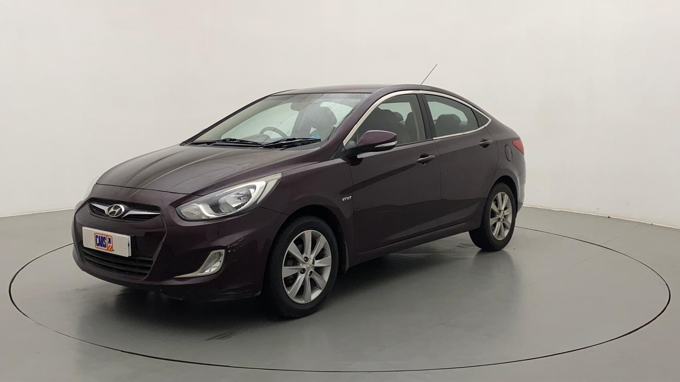 2013 Hyundai Verna FLUIDIC 1.6 VTVT SX, Petrol, Manual, 82,257 km, Left Front Diagonal