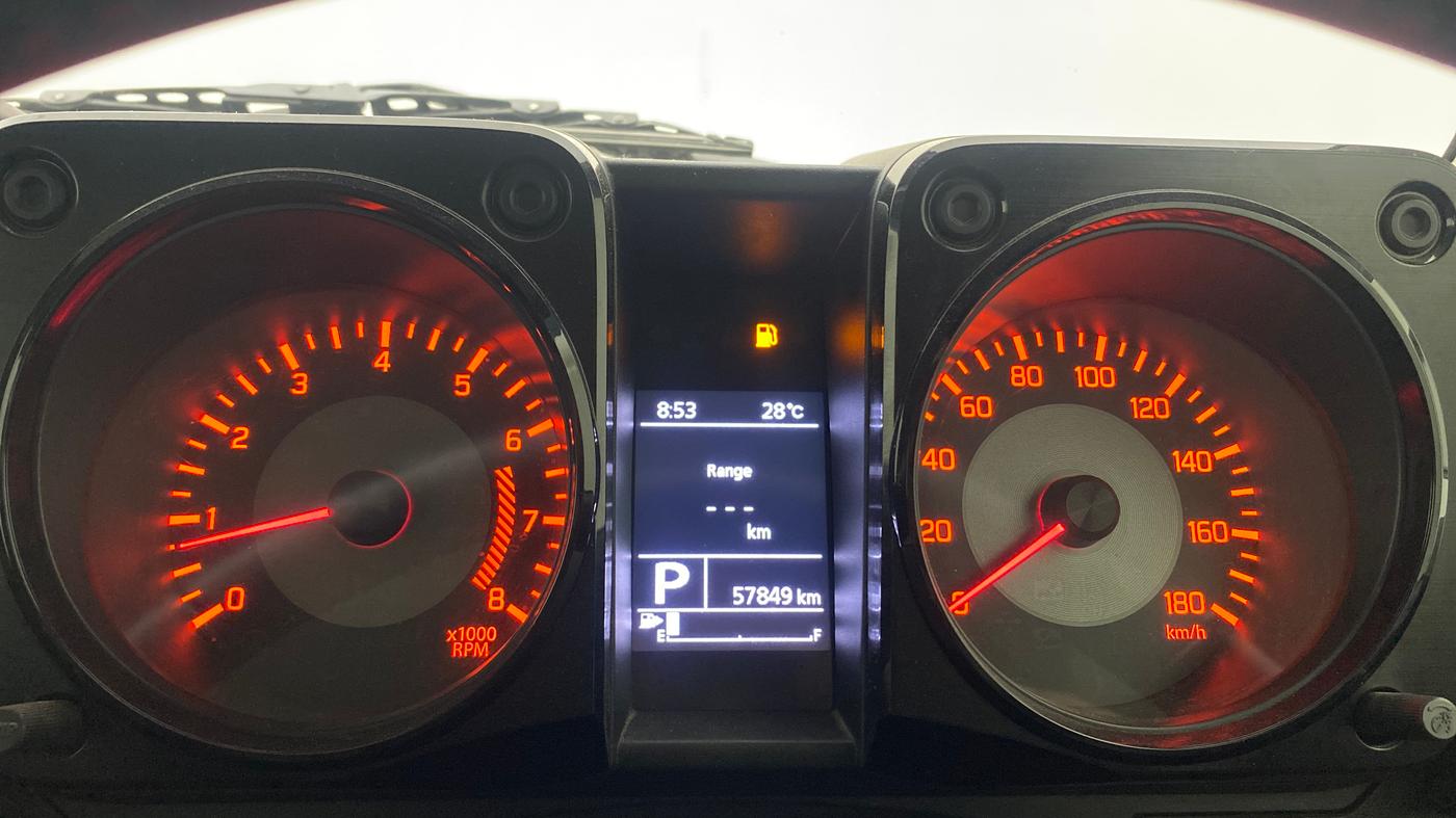2023 Maruti JIMNY ALPHA ALL GRIP PRO AT, Petrol, Automatic, 57,826 km, Odometer Image