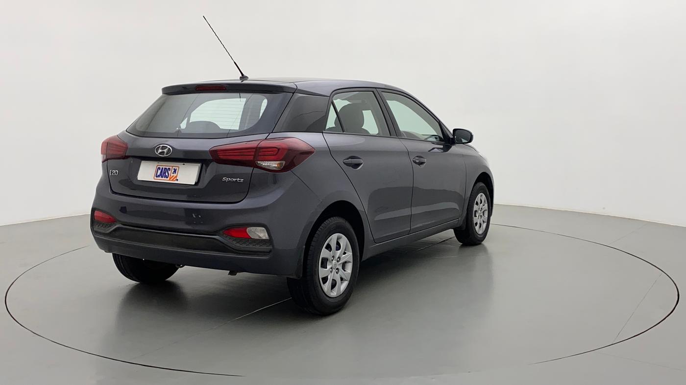 2018 Hyundai Elite i20 SPORTZ 1.2, Petrol, Manual, 21,428 km, Right Back Diagonal