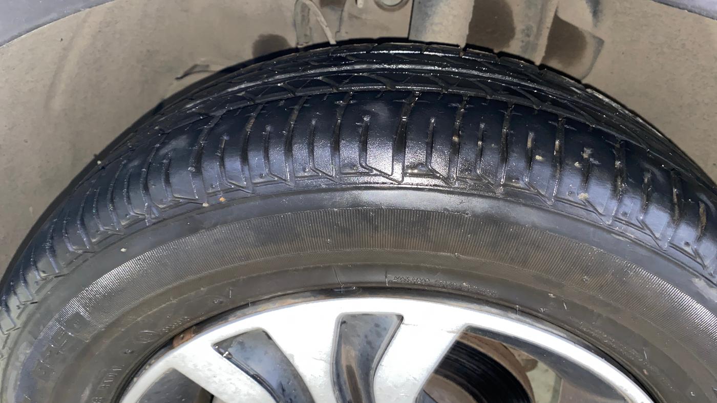 2022 Tata Tiago XZ PLUS CNG, CNG, Manual, 21,445 km, Left Front Tyre Tread