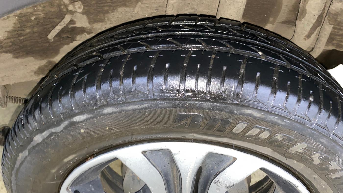 2022 Tata Tiago XZ PLUS CNG, CNG, Manual, 21,445 km, Left Rear Tyre Tread