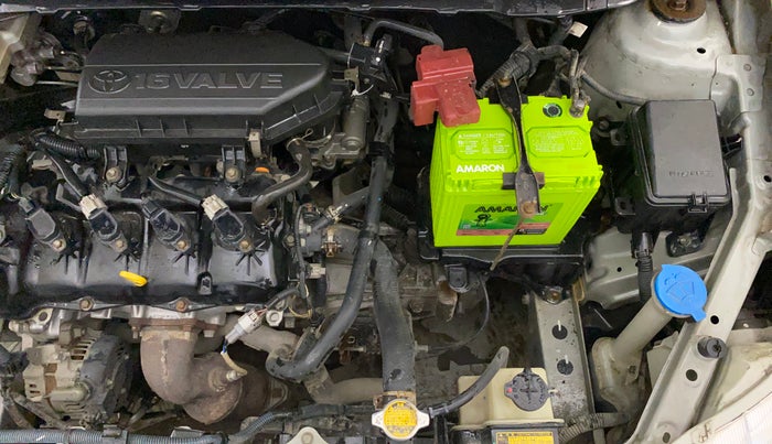 2012 Toyota Etios G, Petrol, Manual, 91,979 km, Engine View - Left
