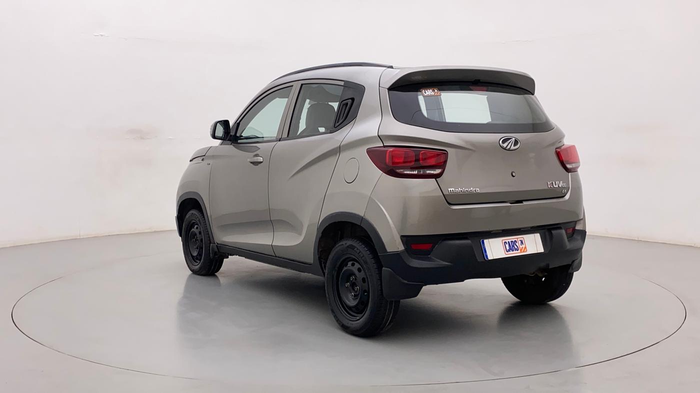 2017 Mahindra Kuv100 K4 6 STR, Petrol, Manual, 33,573 km, Left Back Diagonal