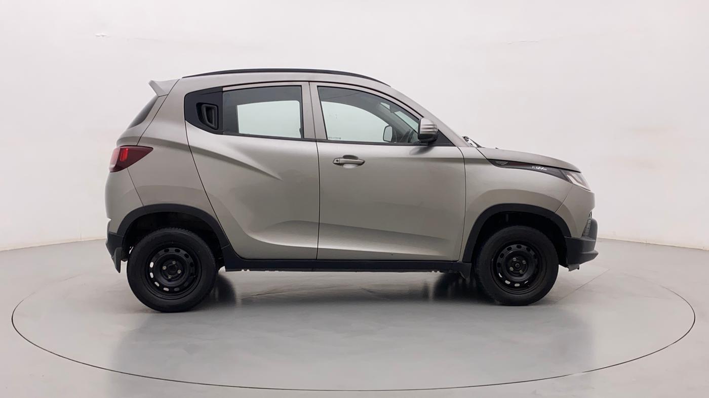 2017 Mahindra Kuv100 K4 6 STR, Petrol, Manual, 33,573 km, Right Side View
