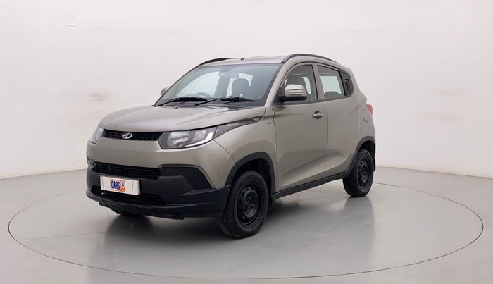 2017 Mahindra Kuv100 K4 6 STR, Petrol, Manual, 33,573 km, Left Front Diagonal
