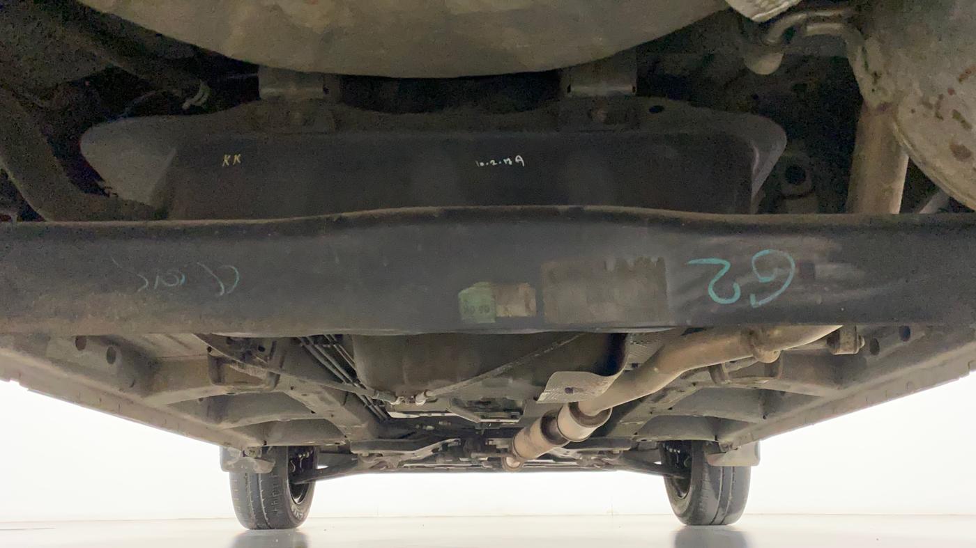2017 Mahindra Kuv100 K4 6 STR, Petrol, Manual, 33,573 km, Rear Underbody