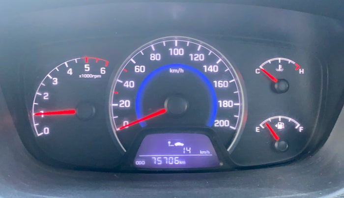 2015 Hyundai Grand i10 MAGNA 1.1 CRDI, Diesel, Manual, 75,672 km, Odometer Image