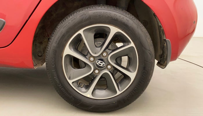 2017 Hyundai Grand i10 ASTA 1.2 KAPPA VTVT, Petrol, Manual, 45,871 km, Left Rear Wheel