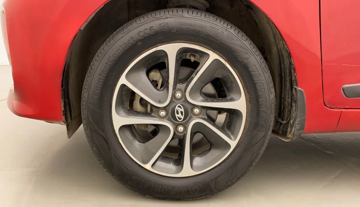 2017 Hyundai Grand i10 ASTA 1.2 KAPPA VTVT, Petrol, Manual, 45,871 km, Left Front Wheel