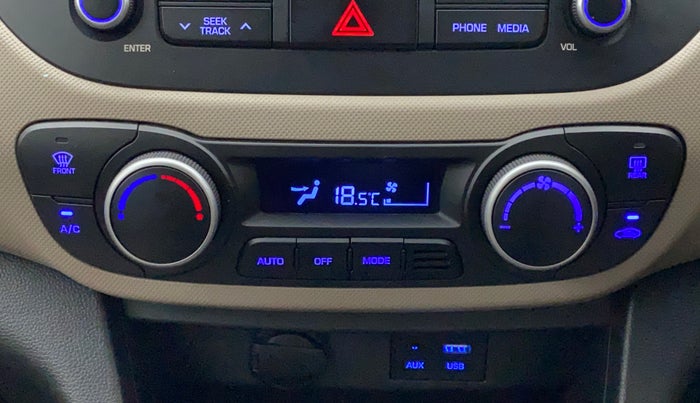 2017 Hyundai Grand i10 ASTA 1.2 KAPPA VTVT, Petrol, Manual, 45,871 km, Automatic Climate Control