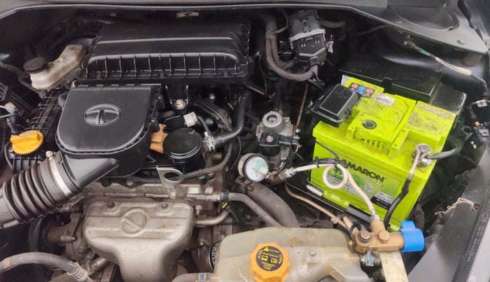 2018 Tata TIGOR XZ PLUS PETROL, CNG, Manual, 49,377 km, Engine View - Left