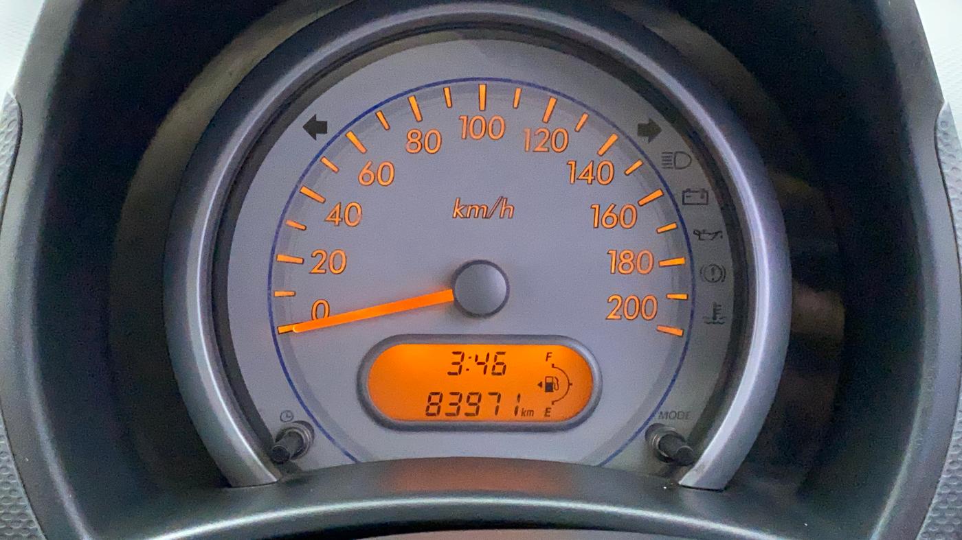 2011 Maruti Ritz ZXI, Petrol, Manual, 83,970 km, Odometer Image