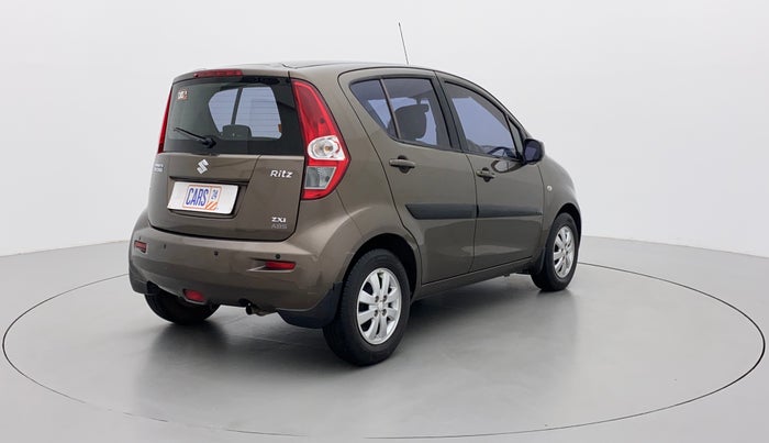 2011 Maruti Ritz ZXI, Petrol, Manual, 83,970 km, Right Back Diagonal