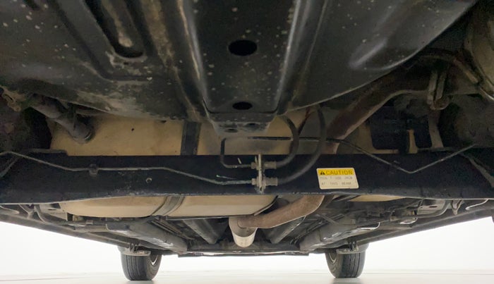 2011 Maruti Ritz ZXI, Petrol, Manual, 83,970 km, Rear Underbody
