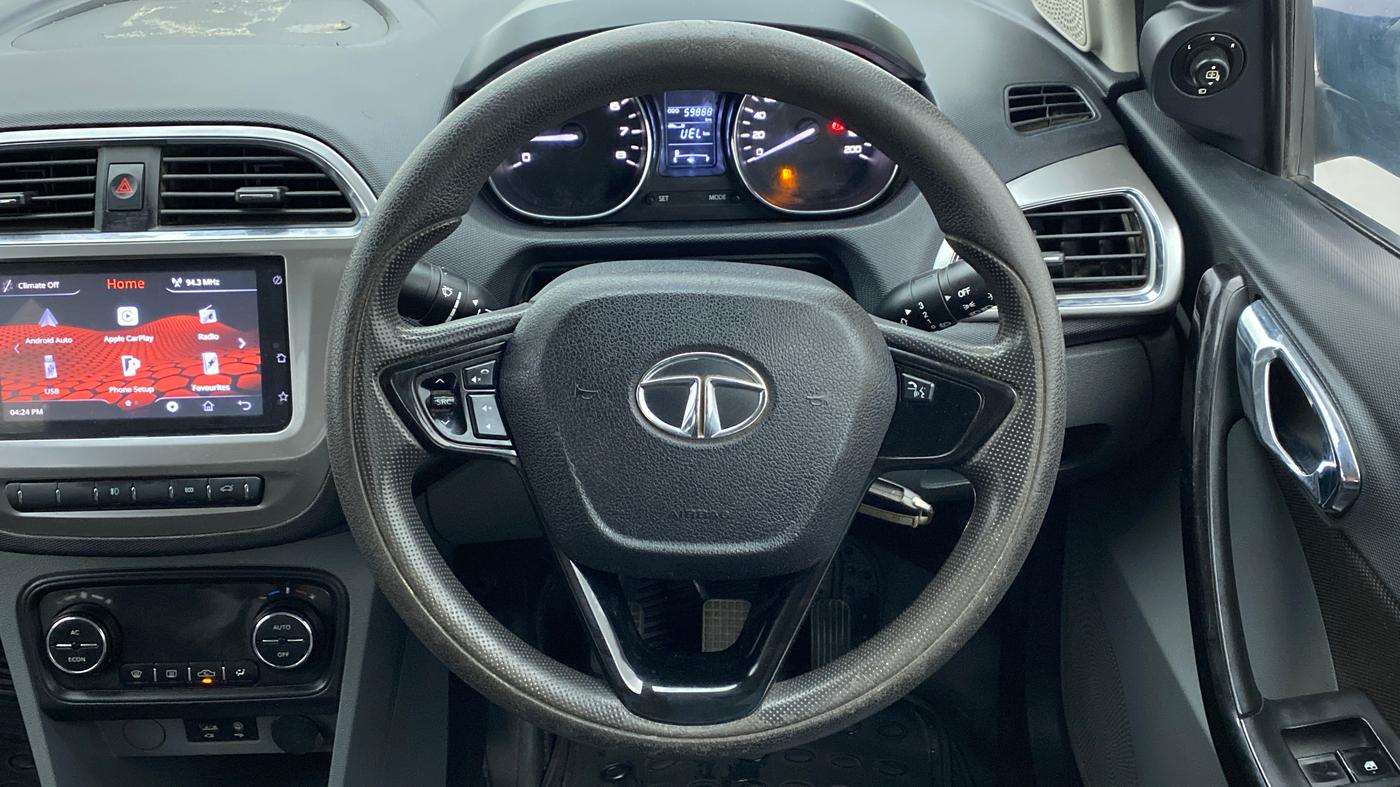 2019 Tata TIGOR XZ PLUS 1.2 REVOTRON, Petrol, Manual, 59,923 km, Steering Wheel Close Up