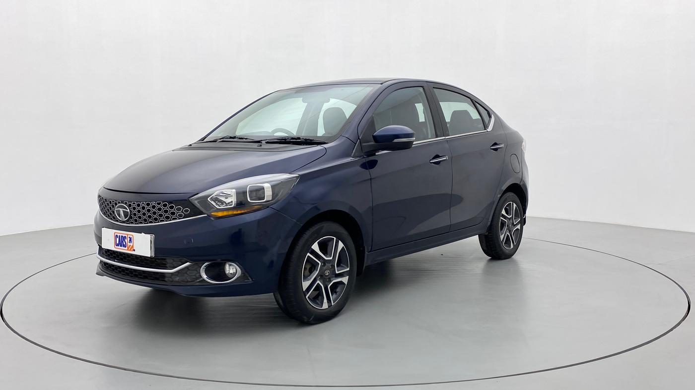 2019 Tata TIGOR XZ PLUS 1.2 REVOTRON, Petrol, Manual, 59,923 km, Left Front Diagonal