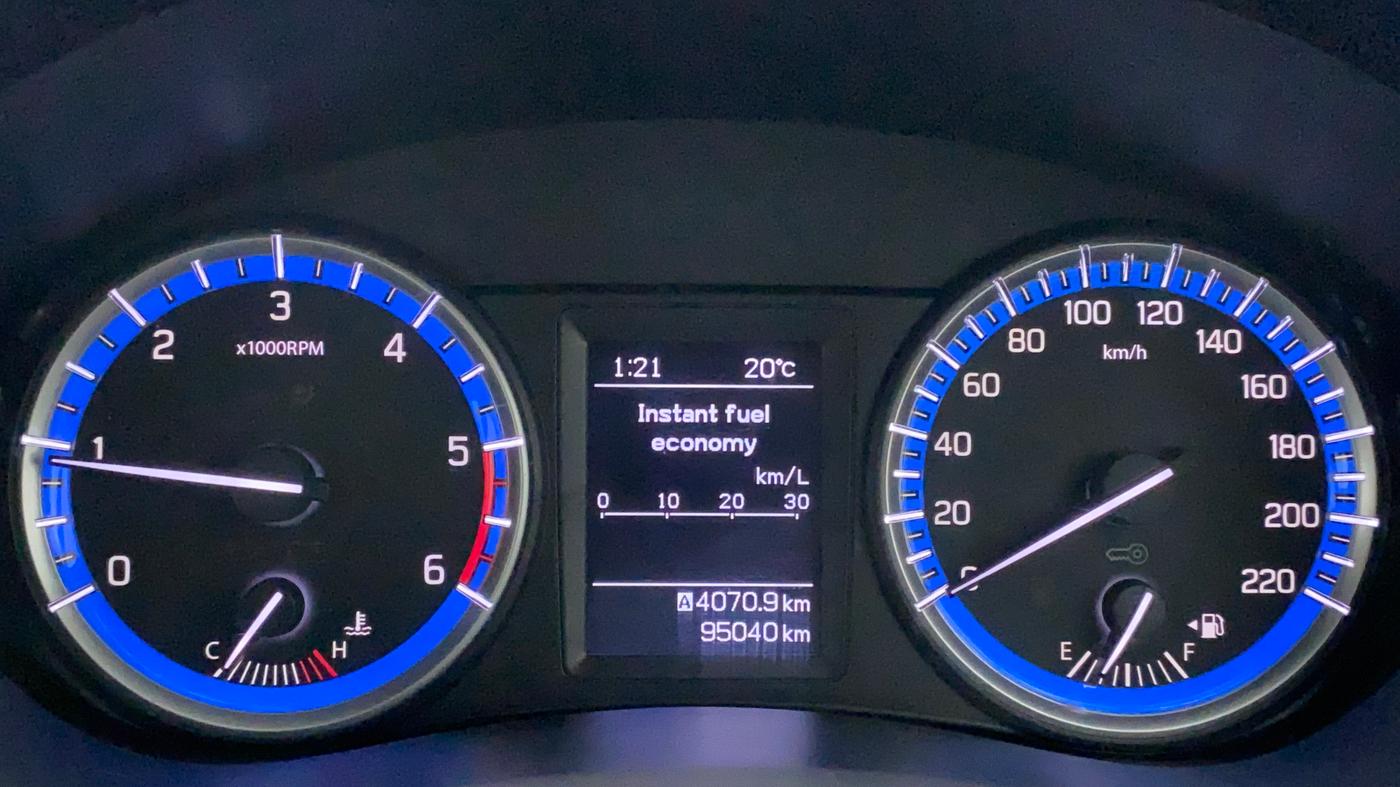 2015 Maruti S Cross ZETA 1.3, Diesel, Manual, 95,356 km, Odometer Image
