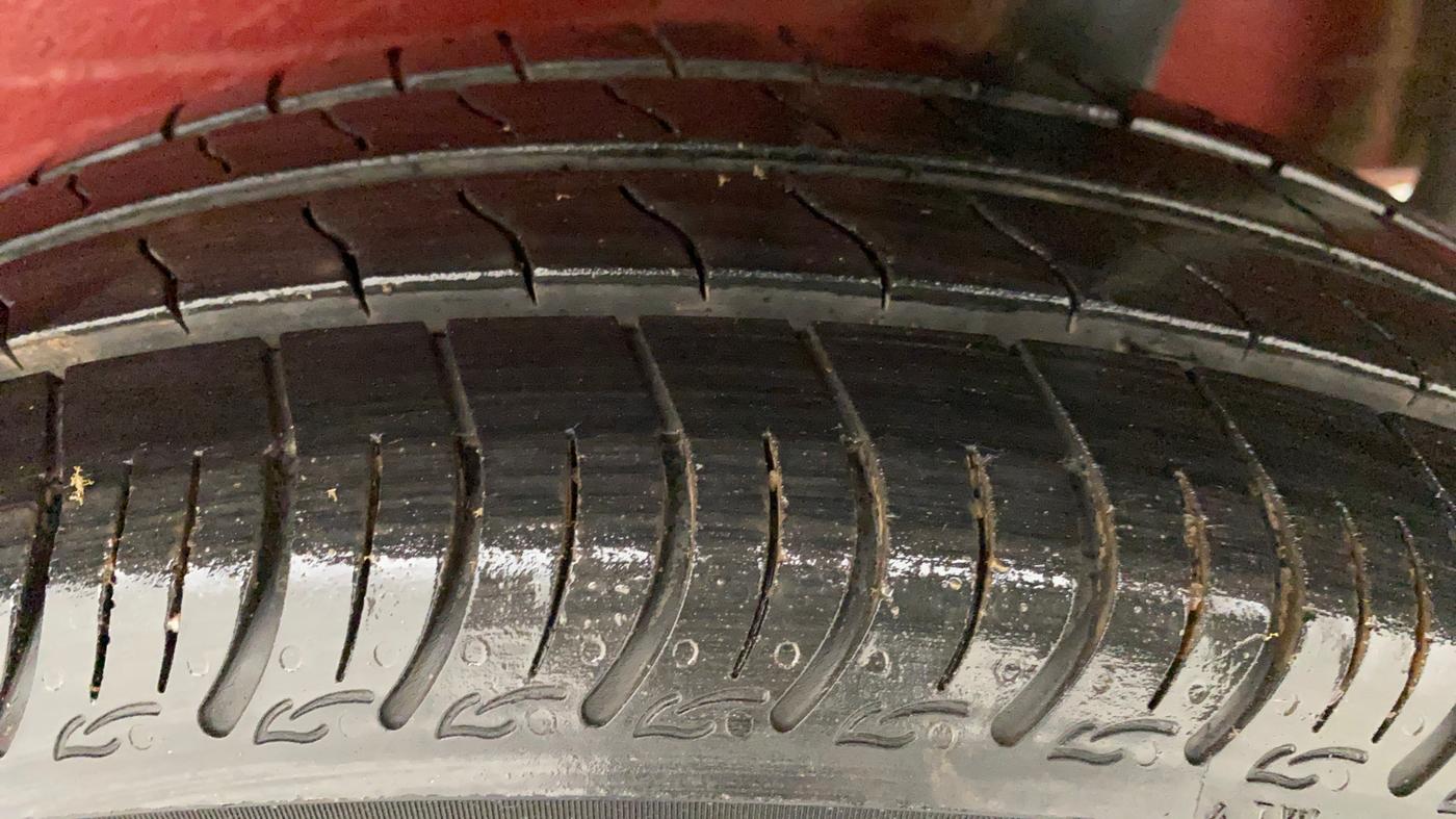 2020 Maruti S PRESSO VXI (O) AMT, Petrol, Automatic, 14,929 km, Left Rear Tyre Tread