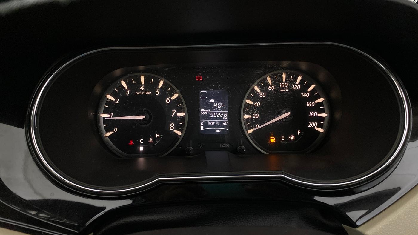 2014 Tata Zest XT PETROL, Petrol, Manual, 90,331 km, Odometer Image