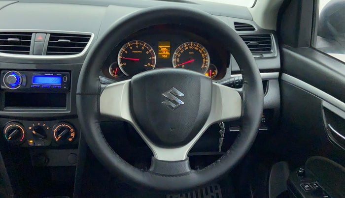 2014 Maruti Swift VXI D, Petrol, Manual, 17,908 km, Steering Wheel Close Up