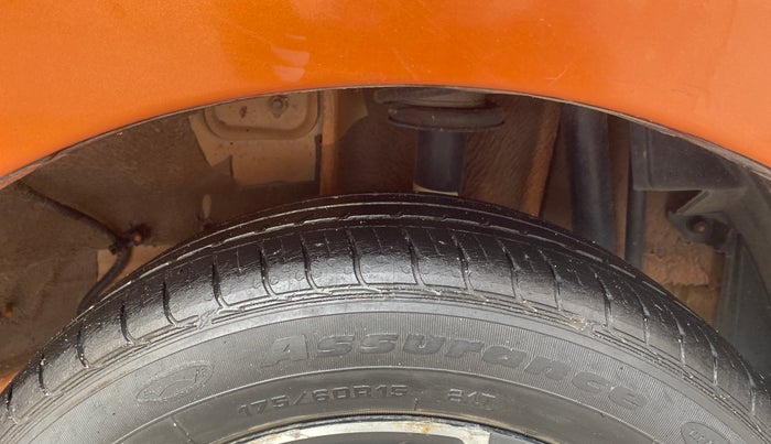 2019 Tata Tiago XZ PLUS PETROL, Petrol, Manual, 26,289 km, Left Rear Tyre Tread