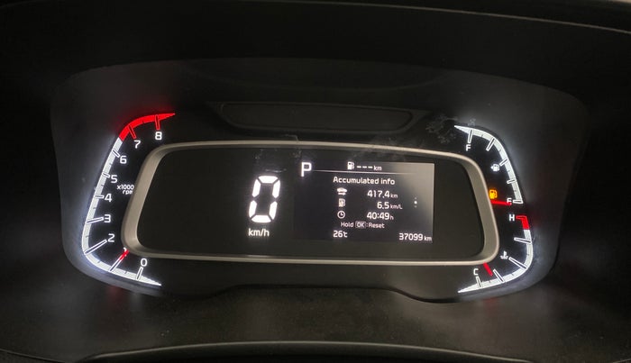 2021 KIA SONET GTX PLUS 1.0 DCT, Petrol, Automatic, 37,099 km, Odometer Image