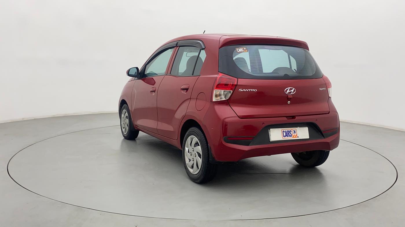 2019 Hyundai NEW SANTRO SPORTZ AMT, Petrol, Automatic, 28,292 km, Left Back Diagonal