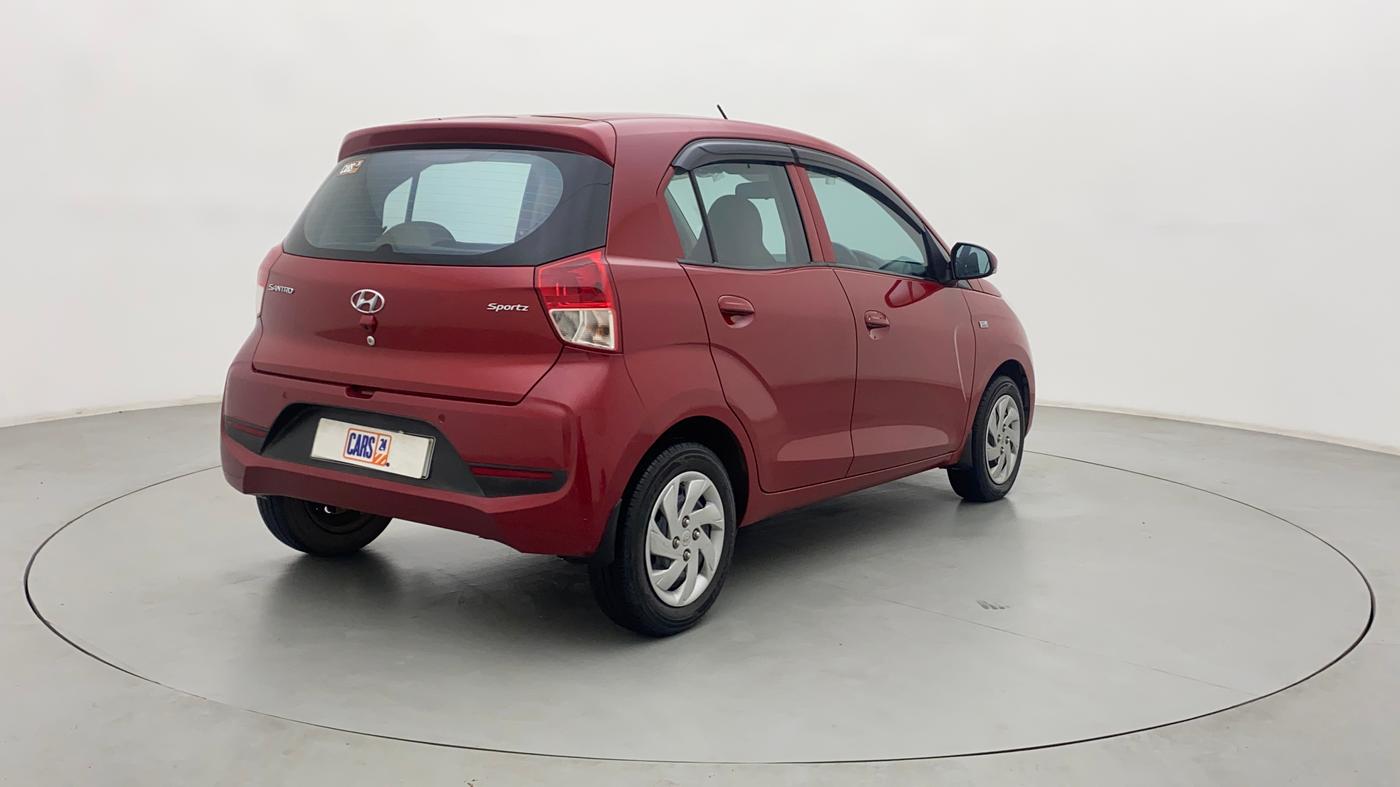 2019 Hyundai NEW SANTRO SPORTZ AMT, Petrol, Automatic, 28,292 km, Right Back Diagonal