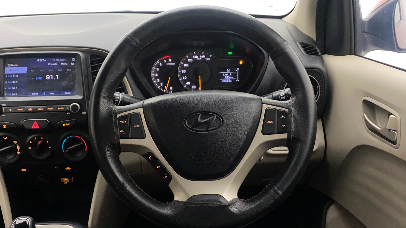 2019 Hyundai NEW SANTRO SPORTZ AMT, Petrol, Automatic, 28,292 km, Steering Wheel Close Up