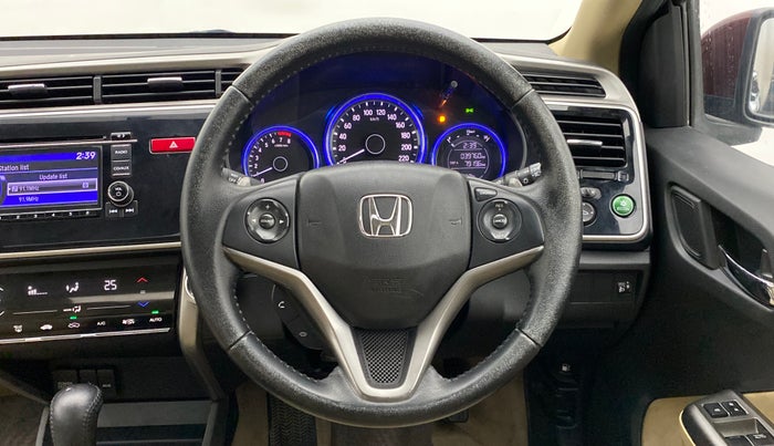 2016 Honda City VX CVT PETROL, Petrol, Automatic, 39,808 km, Steering Wheel Close Up