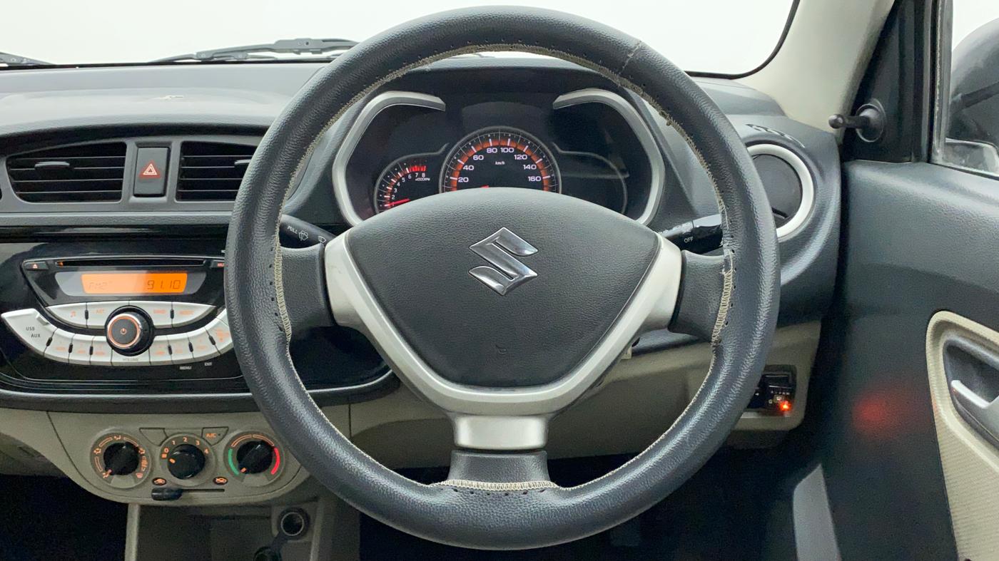 2015 Maruti Alto K10 VXI, CNG, Manual, 49,477 km, Steering Wheel Close Up