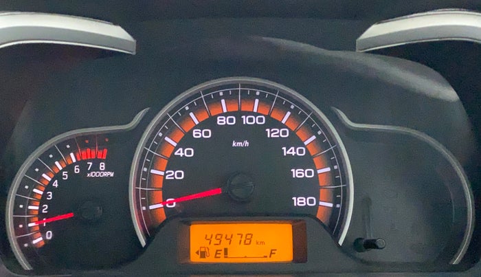 2015 Maruti Alto K10 VXI, CNG, Manual, 49,477 km, Odometer Image