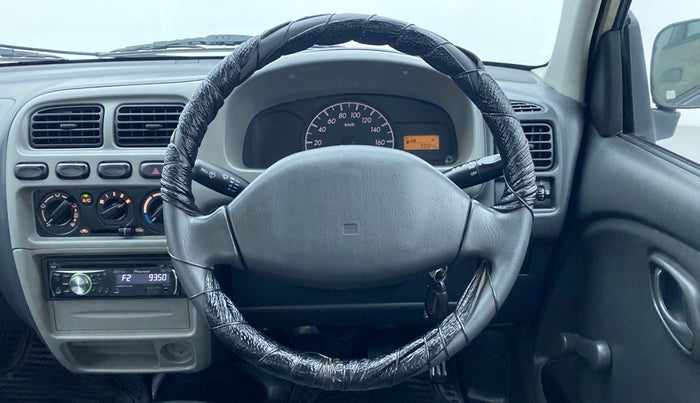 2010 Maruti Alto LX, Petrol, Manual, 7,997 km, Steering Wheel Close Up