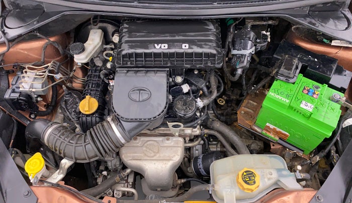 2017 Tata TIGOR Revotron XT, Petrol, Manual, 70,703 km, Open Bonet