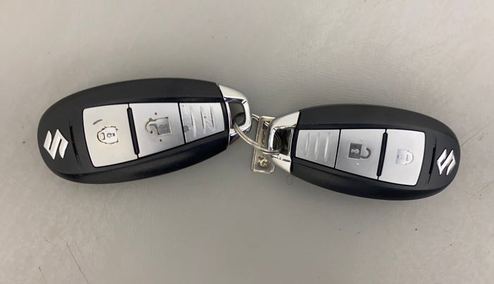 2022 Maruti Vitara Brezza ZXI PLUS AT SHVS, Petrol, Automatic, 77,009 km, Key Close Up