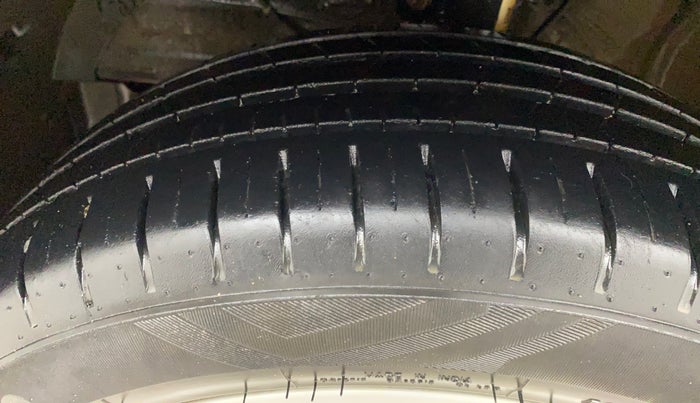 2023 Maruti Baleno ZETA 1.2 AGS, Petrol, Automatic, 7,438 km, Left Front Tyre Tread