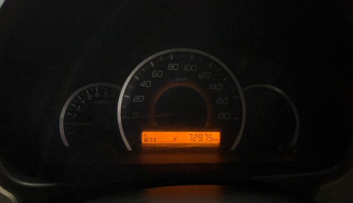 2016 Maruti Wagon R 1.0 VXI, Petrol, Manual, 72,954 km, Odometer Image