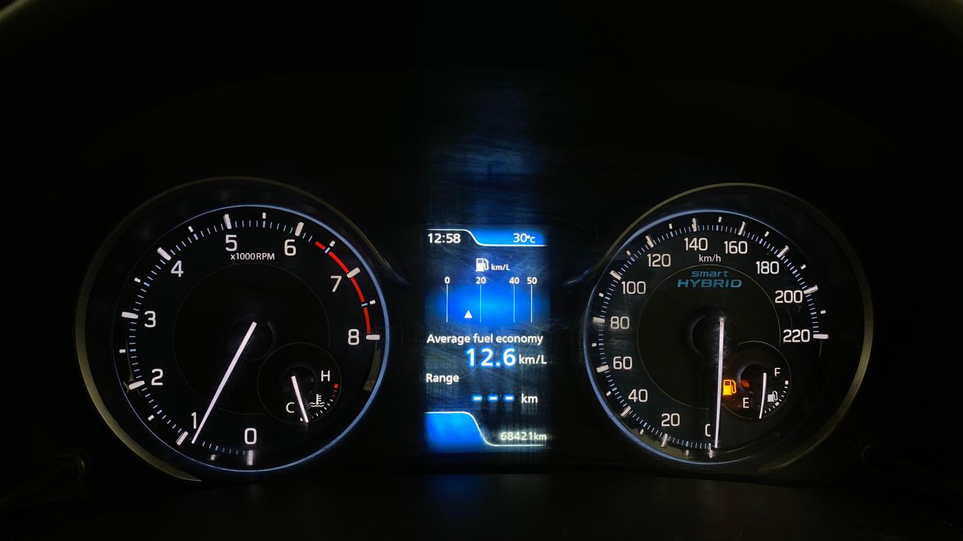 2022 Maruti Ertiga ZXI SHVS, Petrol, Manual, 68,419 km, Odometer Image