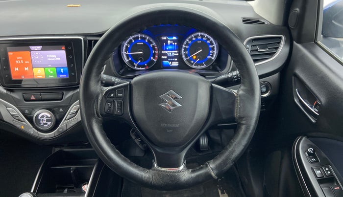2019 Maruti Baleno ZETA PETROL 1.2, Petrol, Manual, 43,588 km, Steering Wheel Close Up