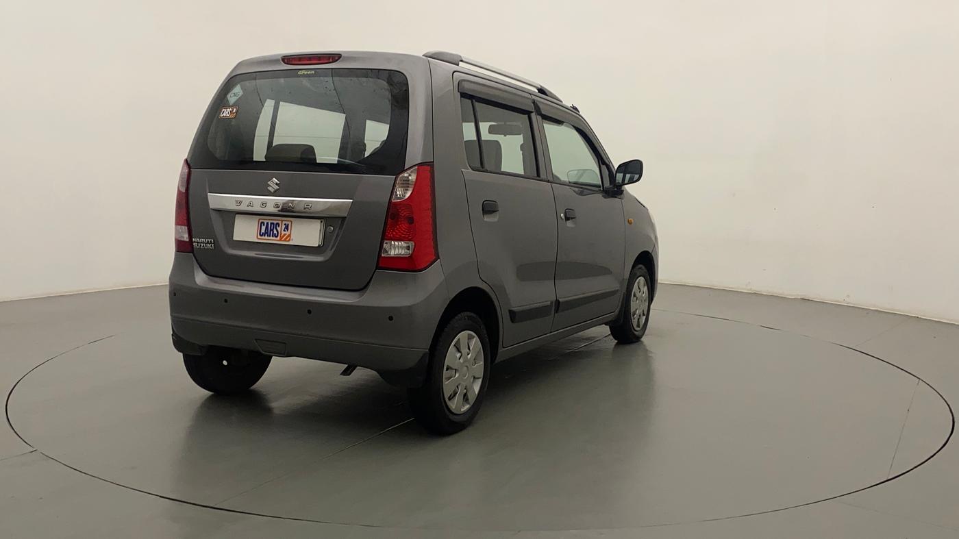 2018 Maruti Wagon R 1.0 LXI CNG, CNG, Manual, 65,313 km, Right Back Diagonal