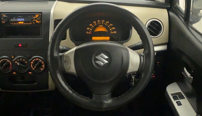 2018 Maruti Wagon R 1.0 LXI CNG, CNG, Manual, 65,313 km, Steering Wheel Close Up