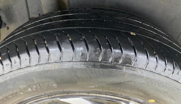 2022 Maruti Vitara Brezza LXI, Petrol, Manual, 54,365 km, Right Rear Tyre Tread