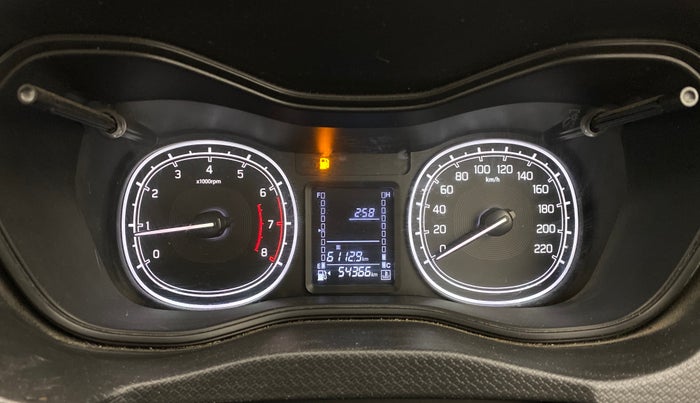 2022 Maruti Vitara Brezza LXI, Petrol, Manual, 54,365 km, Odometer Image
