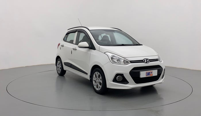 2016 Hyundai Grand i10 SPORTZ 1.2 KAPPA VTVT, Petrol, Manual, 42,484 km, Right Front Diagonal