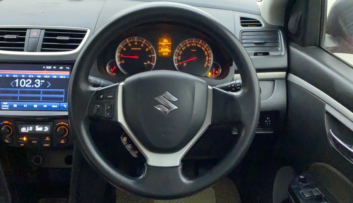 2017 Maruti Swift ZXI, Petrol, Manual, 84,289 km, Steering Wheel Close Up